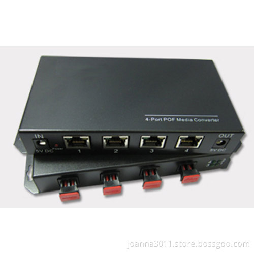 4-Port POF Converter Panel